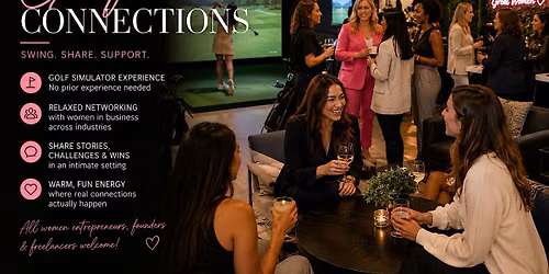 A golf mixer for women in business