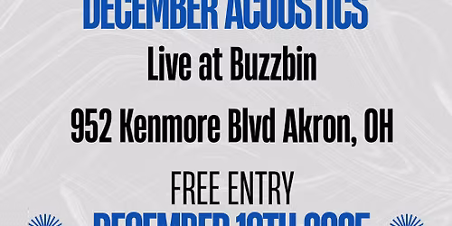 December Acoustics @ Buzzbin