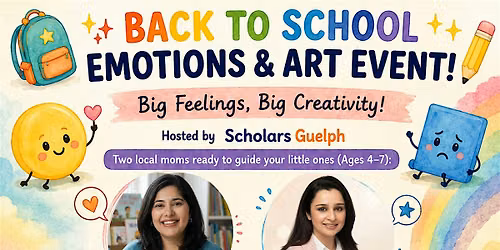 Back to School Emotions and Art Event