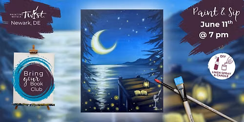 \ud83c\udfa8Thirsty Thursday - Paint & Sip - Newark, DE - Summer Reading