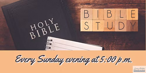 Sunday Evening Bible Study