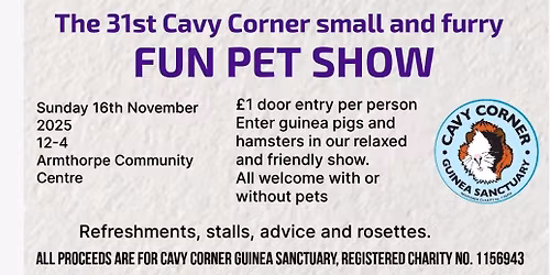 Small and Furry Pet Show
