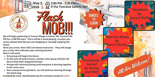 Flash Mob at Tuscan Village - Salem, NH