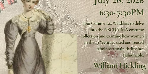 Fortune, Thrift & Fashion: Styling Wealth in the 19th Century