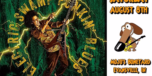 SELWYN BIRCHWOOD - Electric Swamp Funkin' Blues at Mojo's BoneYard!
