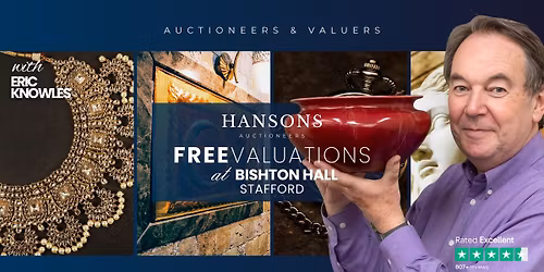 Stafford Valuation Day with Eric Knowles: Ceramics, Victorian D\u00e9cor, Glass & Antique Valuations