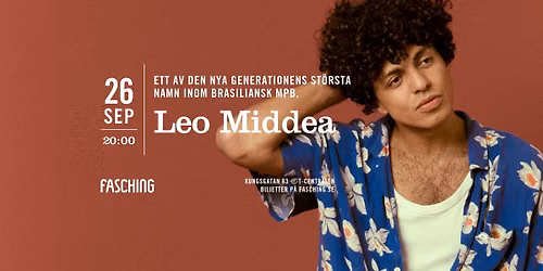 Leo Middea | Fasching, Stockholm