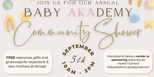 2026 Baby AKAdemy