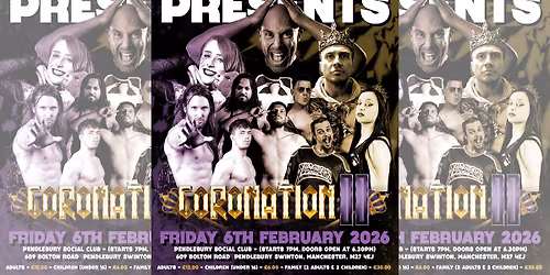 Salford City Wrestling presents "Coronation 2"