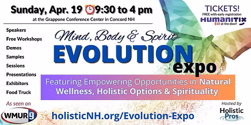 7th Evolution Expo - Concord NH - Mind, Body, Spirit
