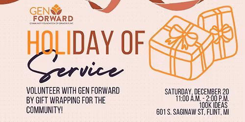 HoliDay of Service - Gift Wrapping for the Community