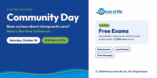 Wave of Life Chiropractic Community Day