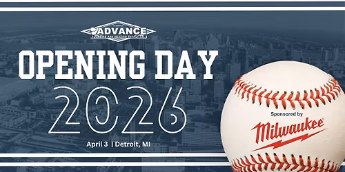 Detroit Tigers Opening Day at Advance Plumbing