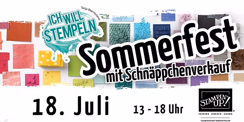 Sommerfest f\u00fcr Kreativ-Fans!