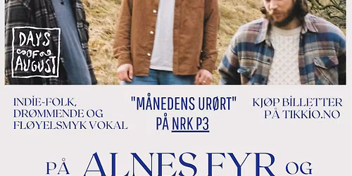 Konsert med "Days of August"