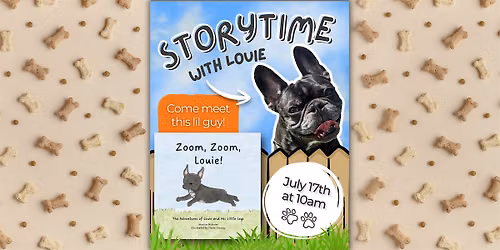 Kids' Storytime with Louie the Frenchie