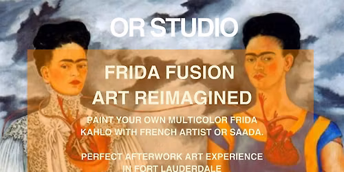 FRIDA KAHLO PAINT NIGHT AT OR STUDIO GALLERY