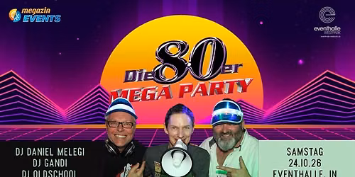 Gr\u00f6sste 80er Megaparty im Herbst 2026