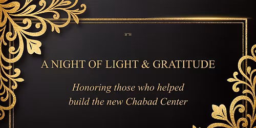 Chanukah Party - A Night of Light & Gratitude