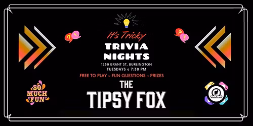 Trivia Night at The Tipsy Fox