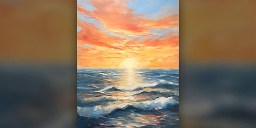 Ocean Morning  - Paint Along (& NA Sip)