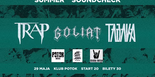 TABAKA x TRAP x GOLIAT - Summer Souncheck Klub Potok