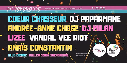P.S. TENDRESSE - Cabaret musical folk acoustique et festif
