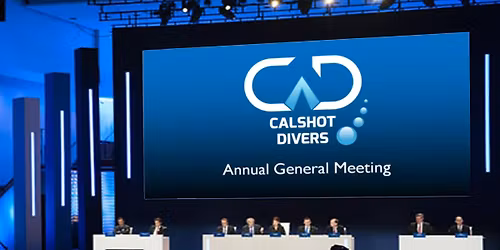 Calshot Divers AGM