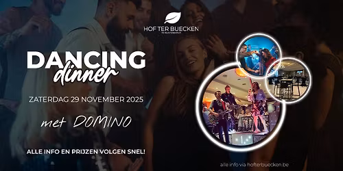 Dancing Dinner met Domino!