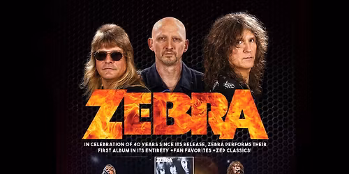 Zebra with Donnie Vie at Arcada Theatre