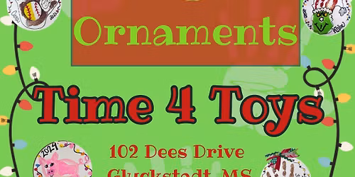 Wooden Handprint Ornaments