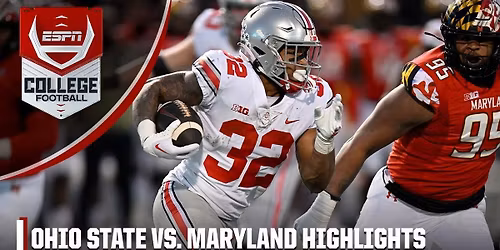 Ohio State Buckeyes vs. Maryland Terrapins