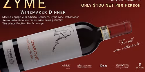 Z\u00fdm\u0113 Winemaker Dinner