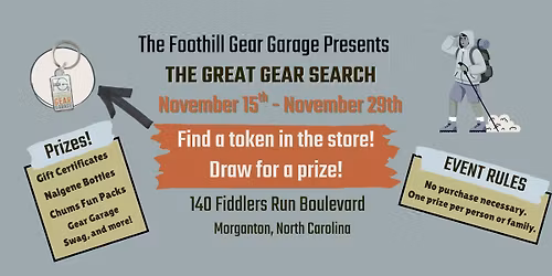 The Great Gear Search