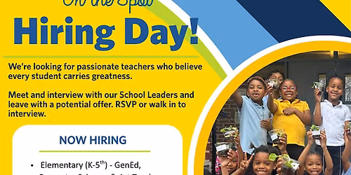On the Spot Hiring Day!