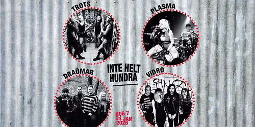 Inte helt hundra: Trots, Dra\u00fcmar (NO), Plasma (FIN), Vidro | Hus 7