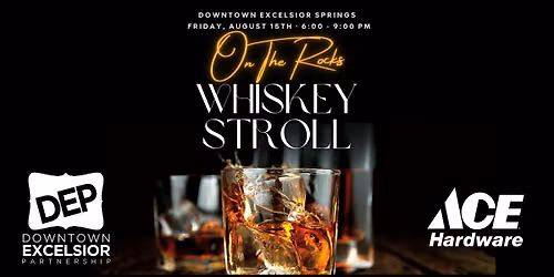 On The Rocks Whiskey Stroll