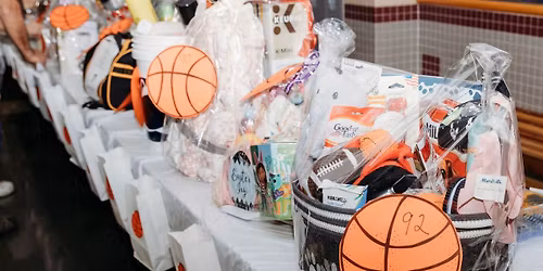 BASKET RAFFLE at the Damian Mele Memorial Basketball Tournament 