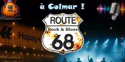Concert Route 68 au JAF \u00e0 Colmar