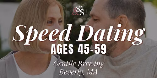 Speed Dating Ages 45-59 in Beverly, MA at Gentile Brewing