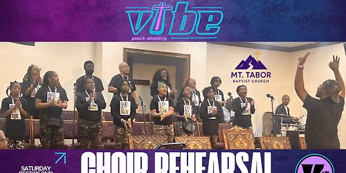 V.I.B.E. Youth Choir Rehearsal