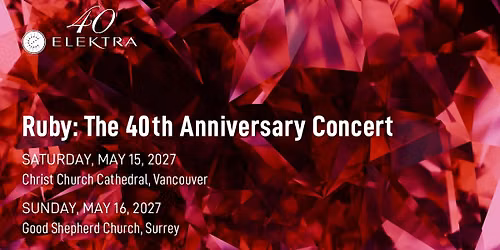 Ruby: The 40th Anniversary Concert