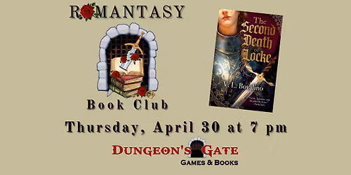 ROMANTASY BOOK CLUB AT DUNGEON'S GATE!