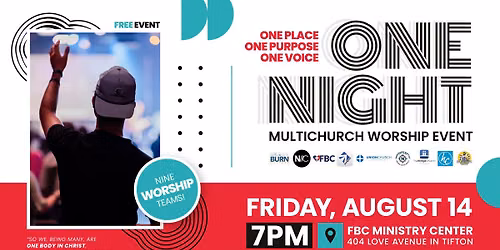 ONE NIGHT: Community Worship Night