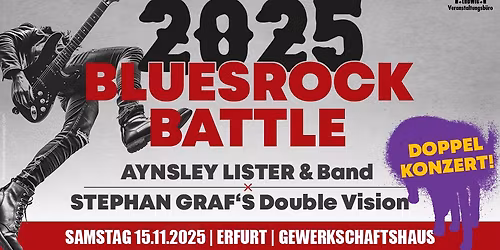 AYNSLEY LISTER Band & STEPHAN GRAF's DOUBLE VISION