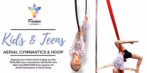 KIDS & TEENS Aerial HOOP & Aerial GYMNASTICS -  Term 4 enrollments open 