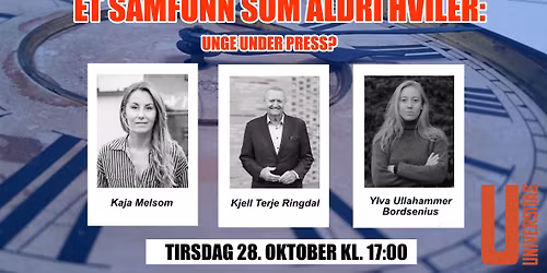 Unge under press?  Psykisk helse i et samfunn som aldri hviler