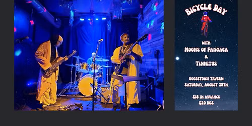 Bicycle Day w\/ Tinnitus + Moons of Pangea