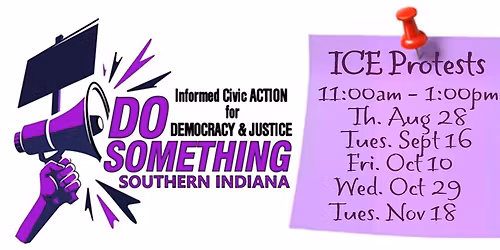 Protest for ICE Detainees in Southern Indiana, Clark County (Public Post)