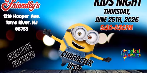 Kids Night with A Minion \ud83c\udf89